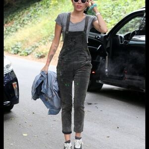 Free People "Through the Woods" Corduroy Overalls